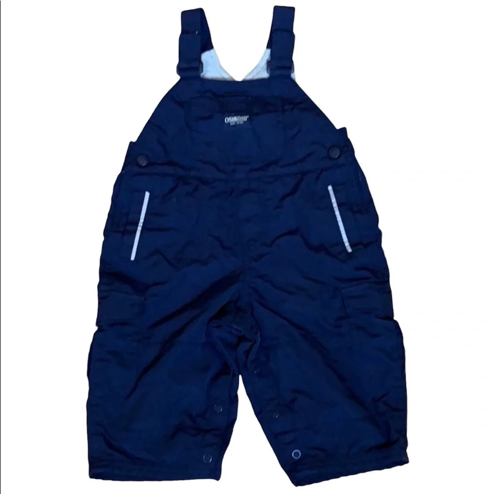 OshKosh B’Gosh blue cold weather overalls 12 mo.